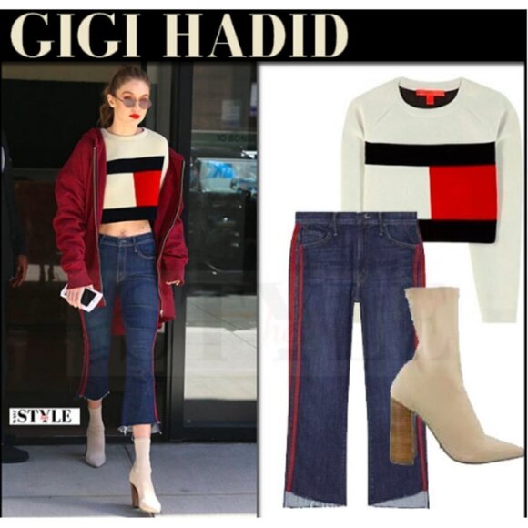 💕MOTHER💕 Insider Crop Step Fray Jeans ~ Speed Racer 26 - Picture 6 of 16